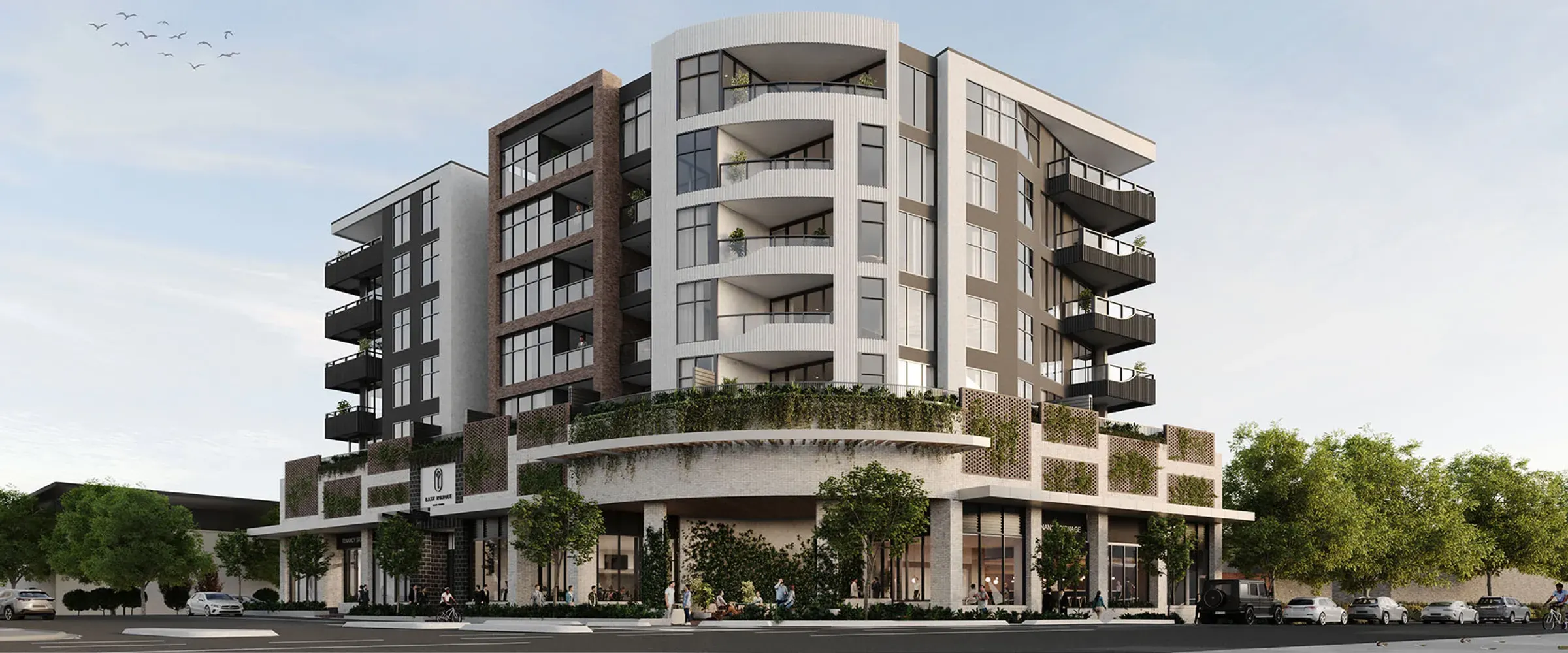 Visual of the East Rundle building development
