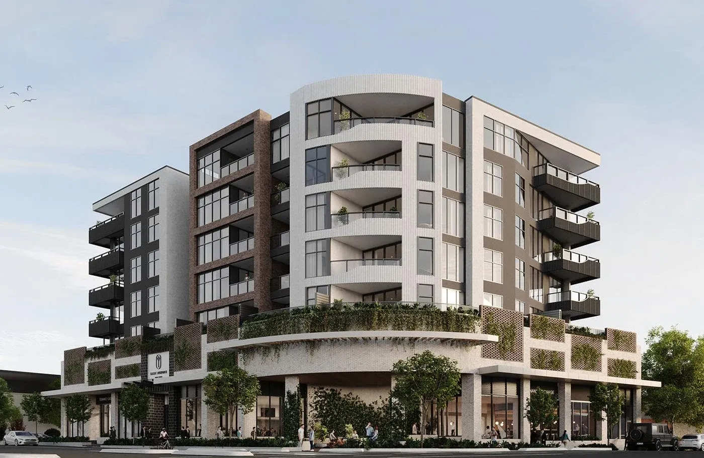 Visual of the East Rundle building development