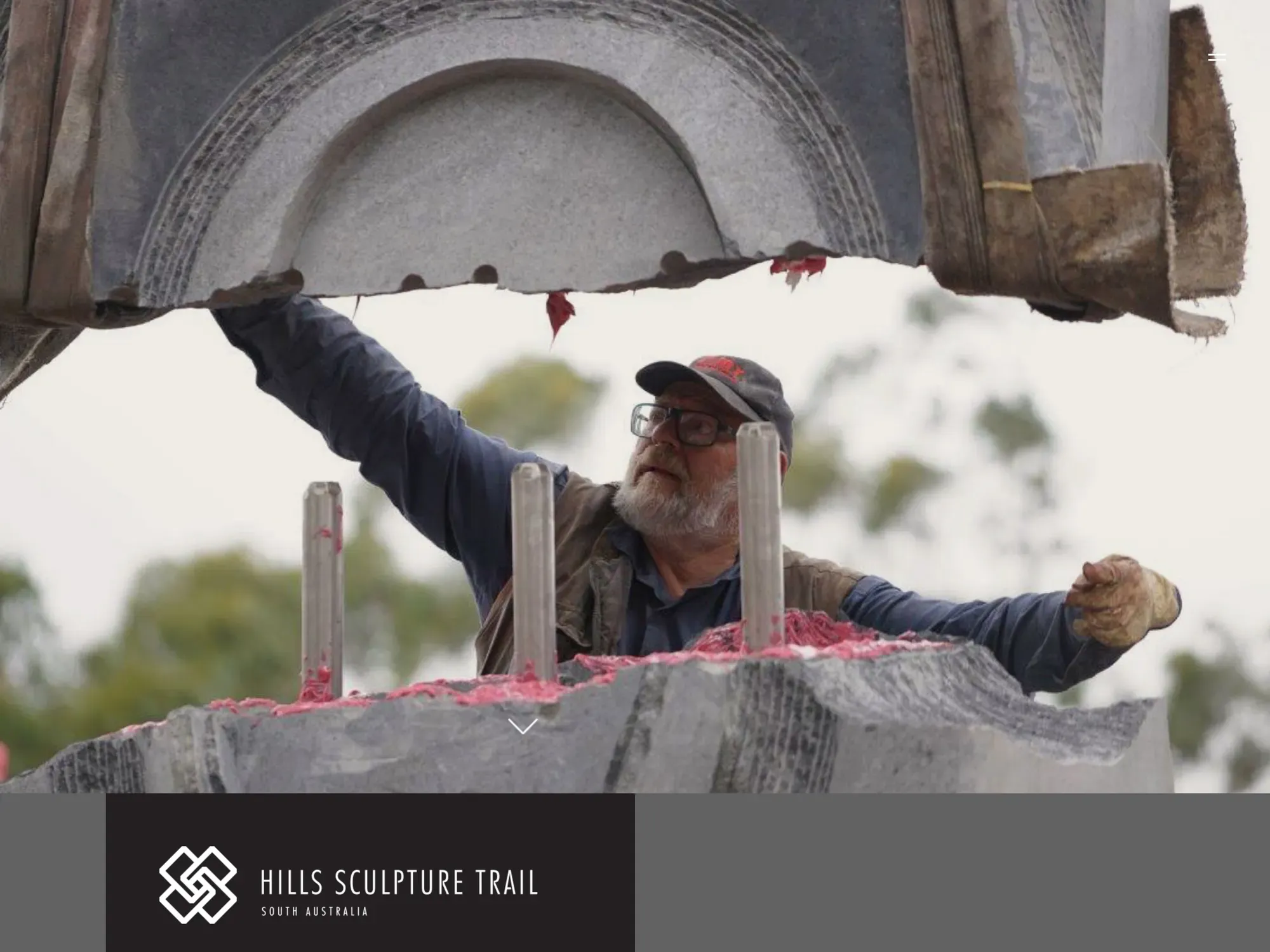 The Hills Sculpture Trail homepage