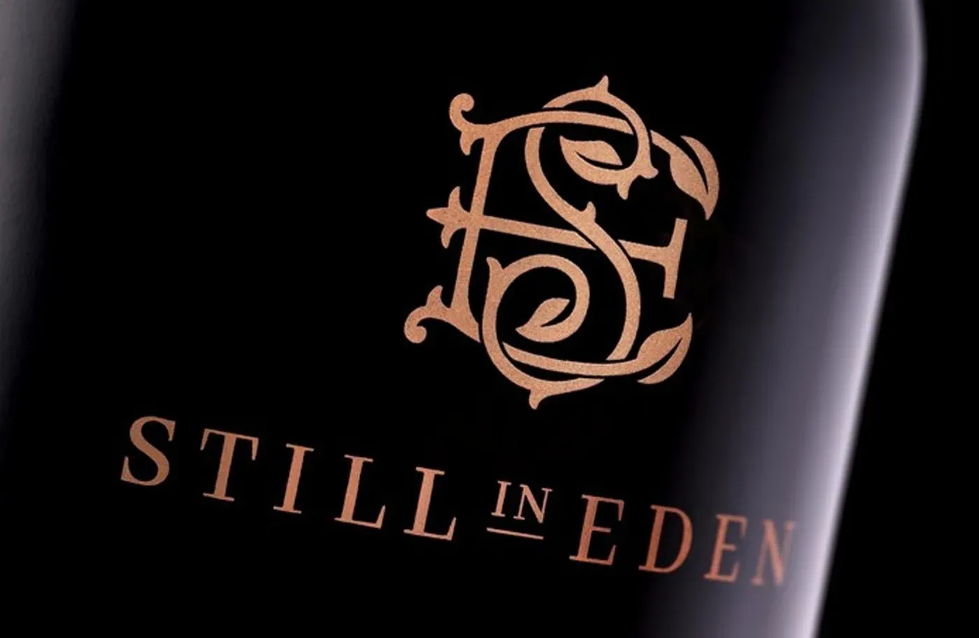 Close up of a wine label by KS Design