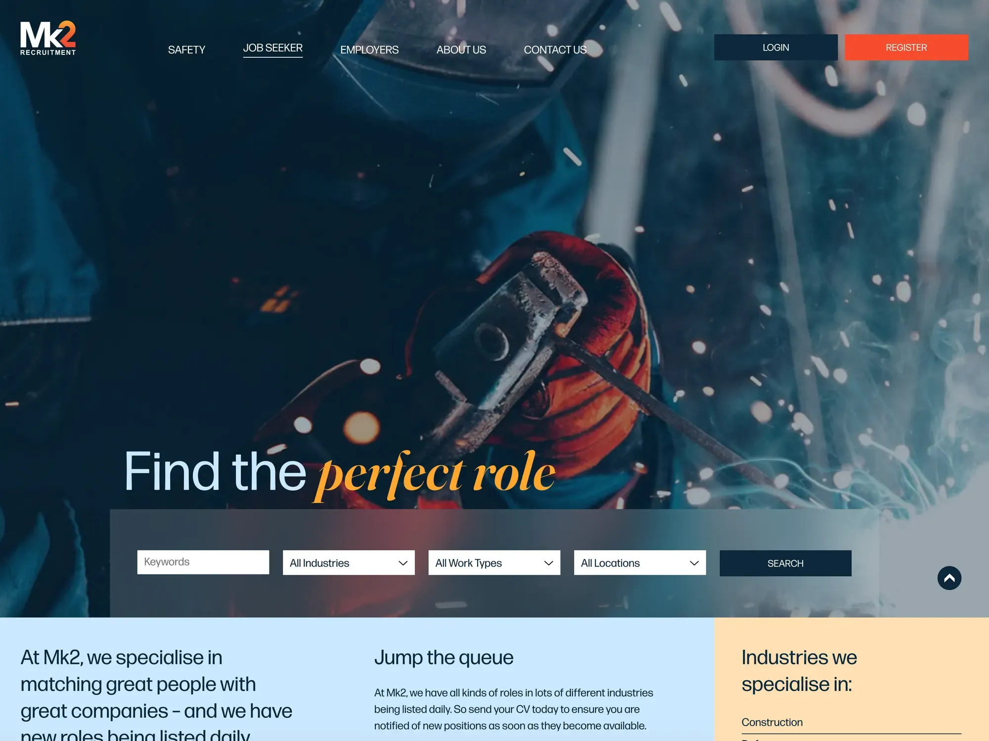Another page from the Mk2 Recruitment site