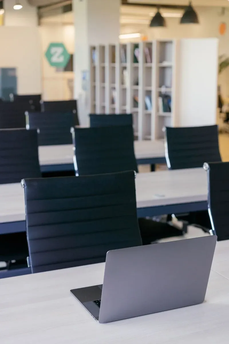 The interior of a professional services practice