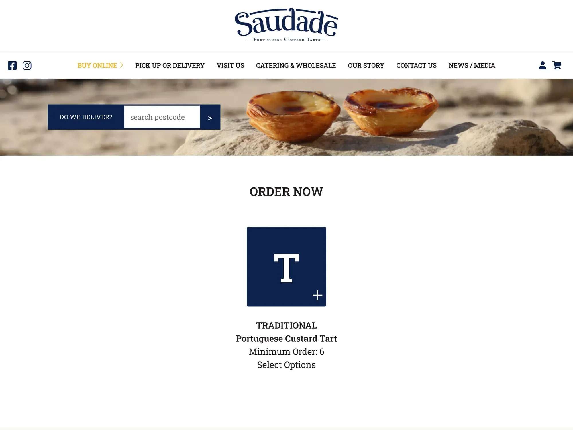 Another page from the Saudade site