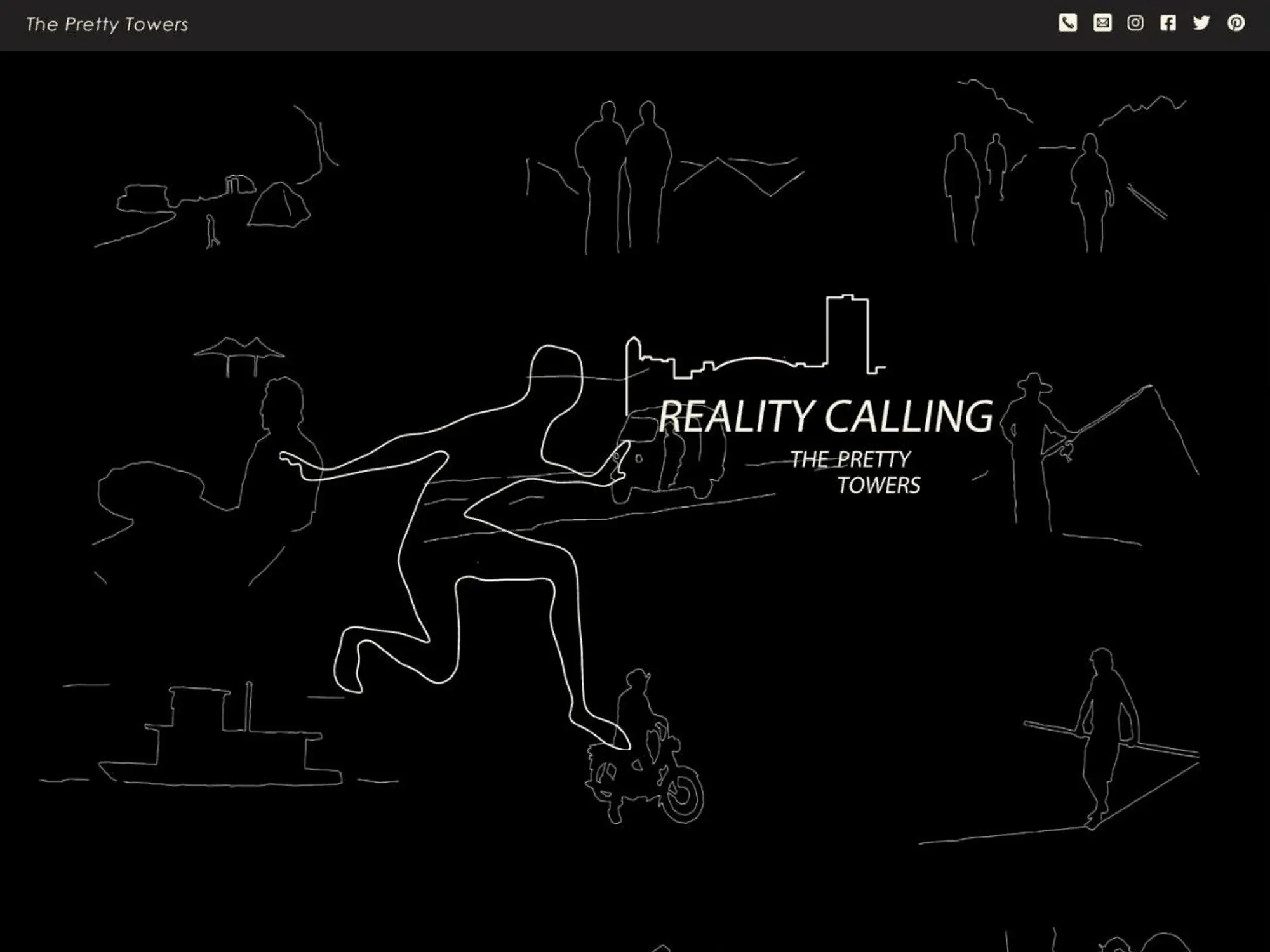 Another page from the The Pretty Towers site