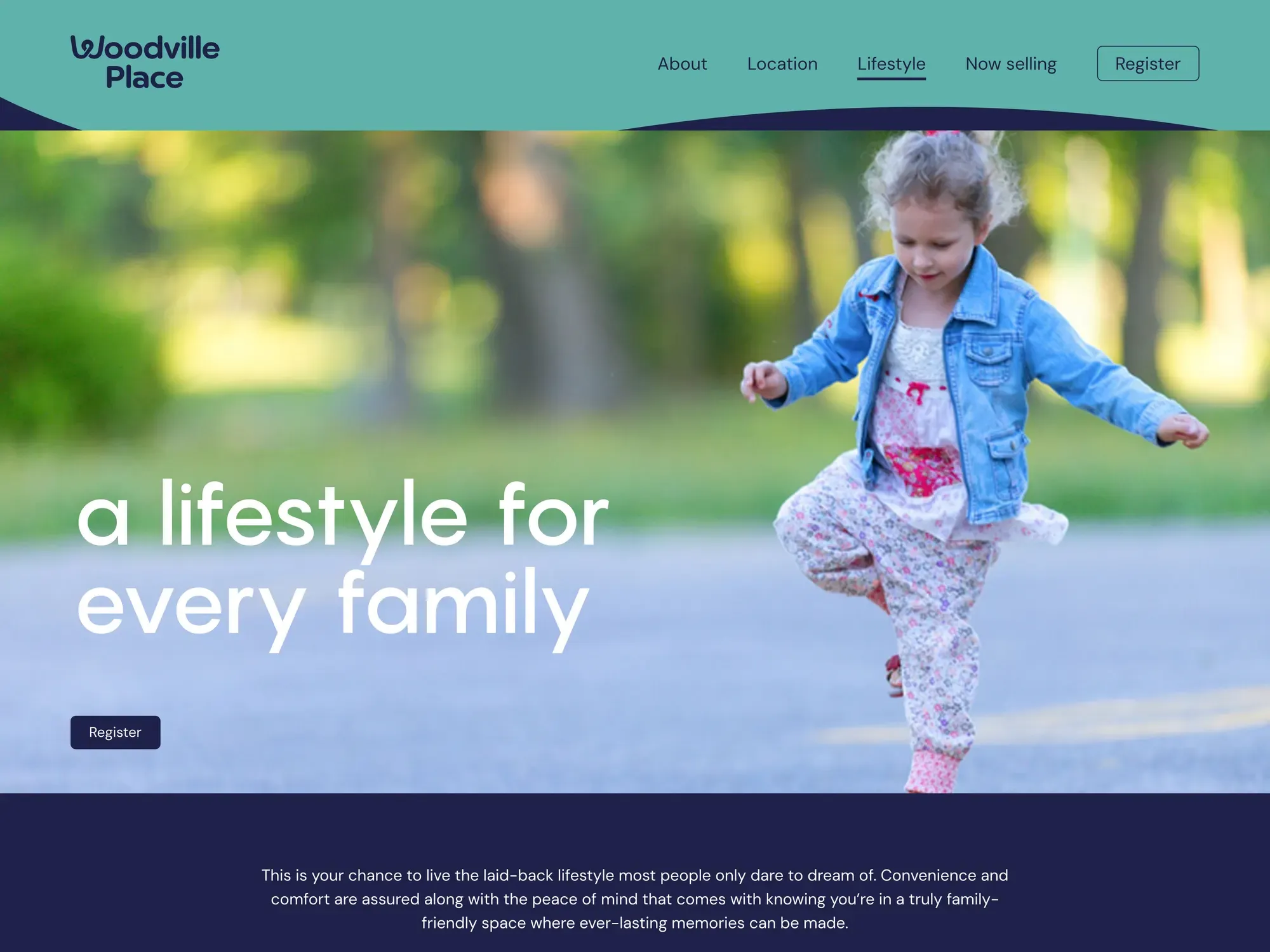Another page from the Woodville Place site